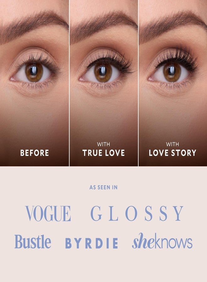 Velour Effortless Self Adhesive Eyelashes (2-Pack), Reusable Pre Glued Strip Lashes, No Trim Needed Lash Strips, Press On Eyelashes No Glue Needed, Lightweight Adhesive Eyelash Strips - Image 2